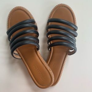 MADEWELL Black tubular sandals
